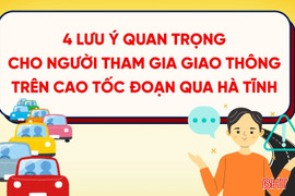 [Motion Graphics] 4 lưu ý quan trọng cho người tham gia giao thông trên cao tốc