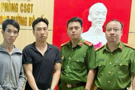 Bắt 2 phạm nhân khoét tường vượt ngục khỏi trại giam 