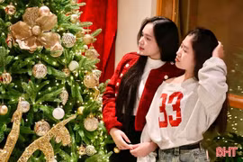 Ngập tràn không khí Giáng sinh tại nhiều quán cà phê Hà Tĩnh 