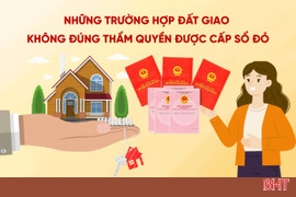 [Motion Graphics] Những trường hợp đất giao không đúng thẩm quyền được cấp sổ đỏ