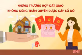 [Motion Graphics] Những trường hợp đất giao không đúng thẩm quyền được cấp sổ đỏ