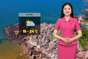 Dự báo thời tiết Hà Tĩnh ngày 21/1: Ngày nắng nhẹ, đêm chuyển rét