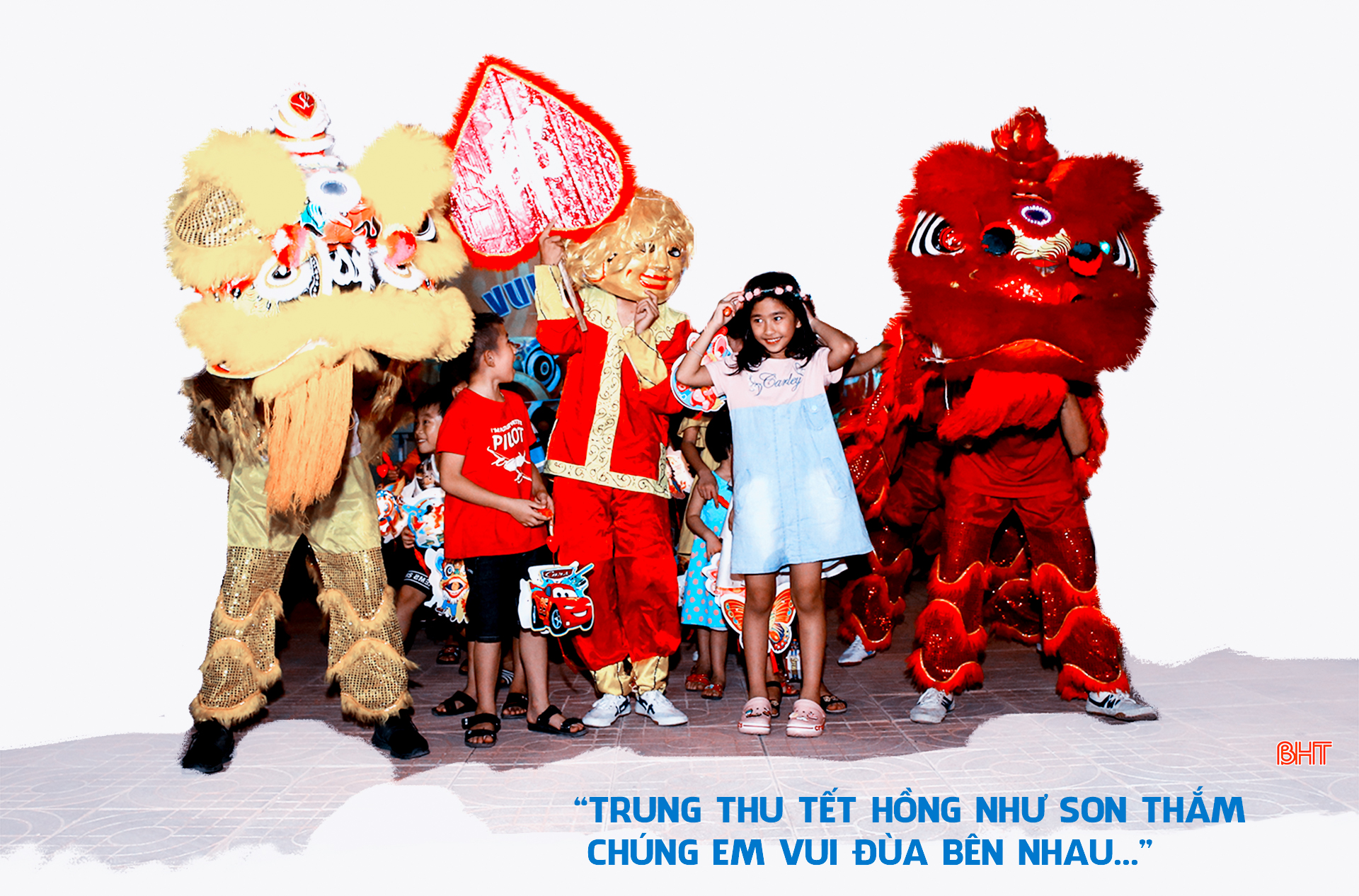 “ Trung thu tết hồng như son thắm”