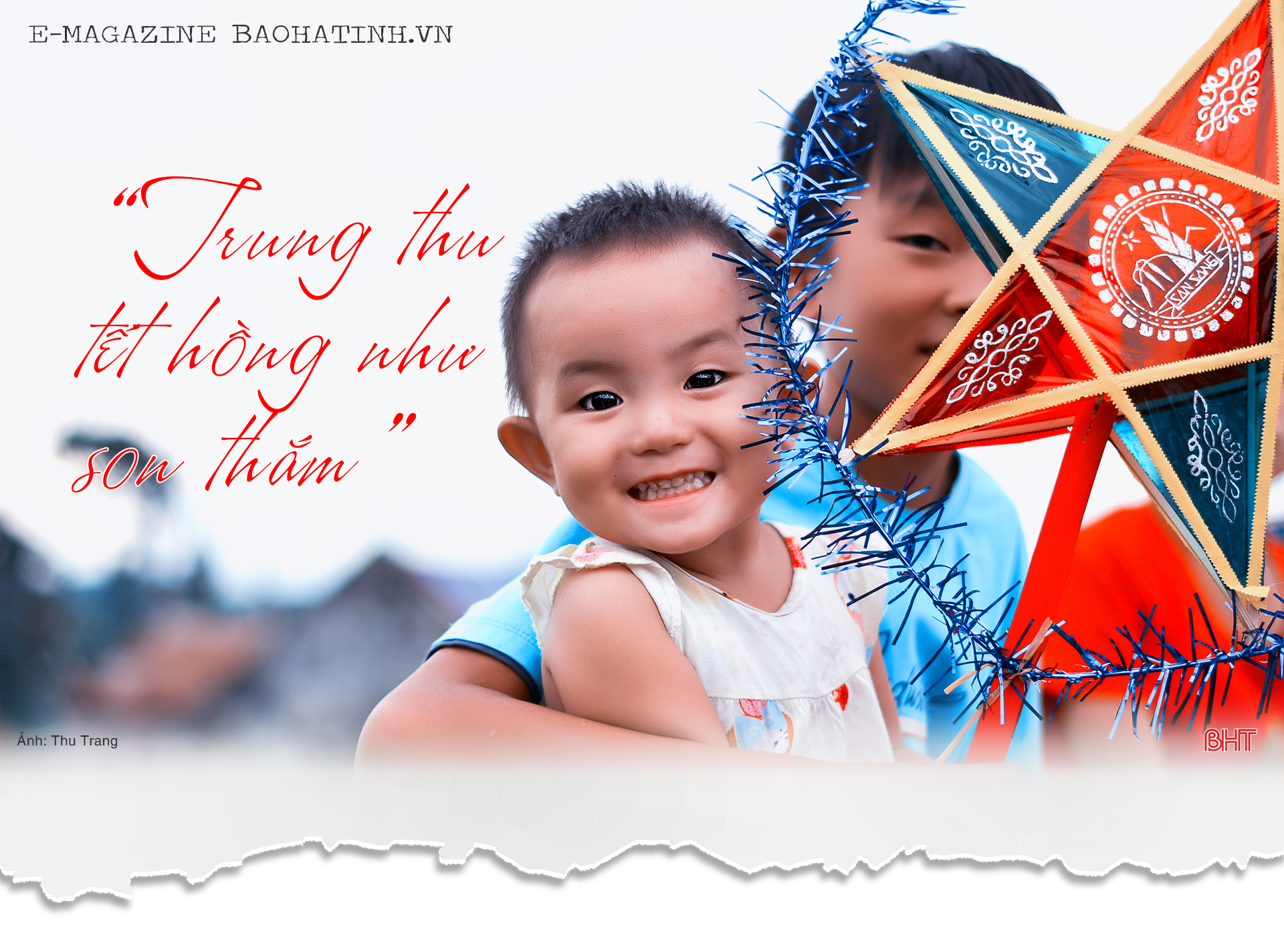 “ Trung thu tết hồng như son thắm”