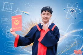 Thủ khoa chuyên Lý Hà Tĩnh: "Em luôn hướng đến vị trí số 1"