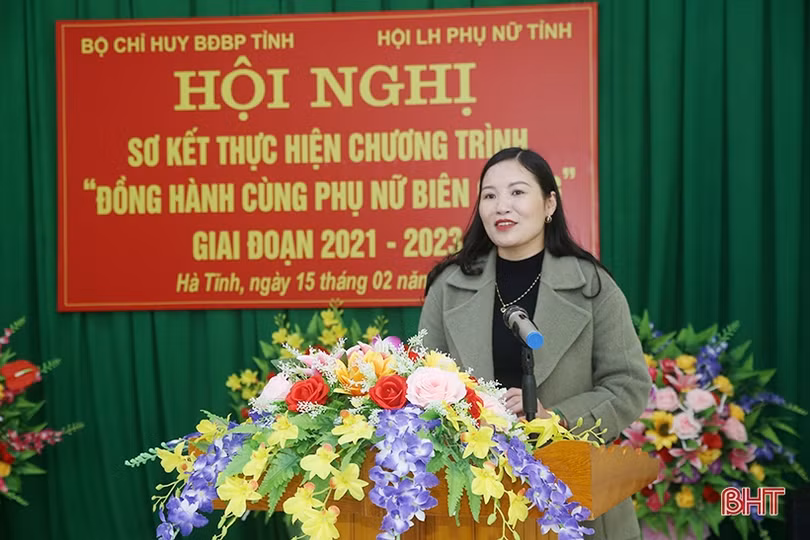 Triển khai sáng tạo, hiệu quả chương trình “Đồng hành cùng phụ nữ biên cương” tại Hà Tĩnh