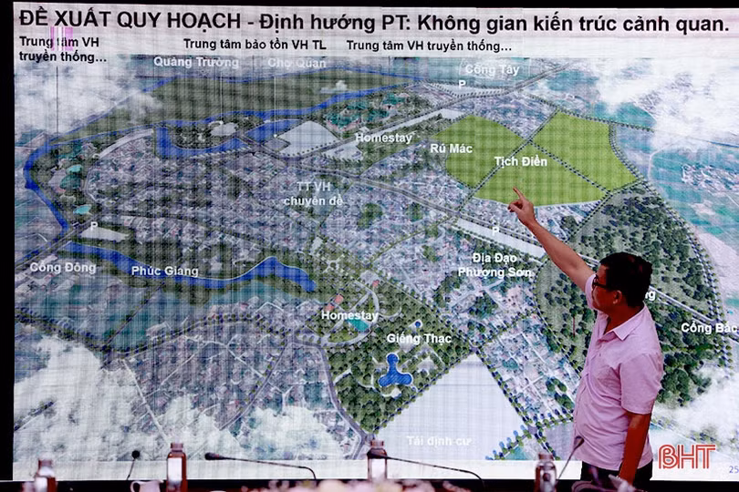 Tập trung hoàn thiện quy hoạch xây dựng Làng văn hóa du lịch Trường Lưu