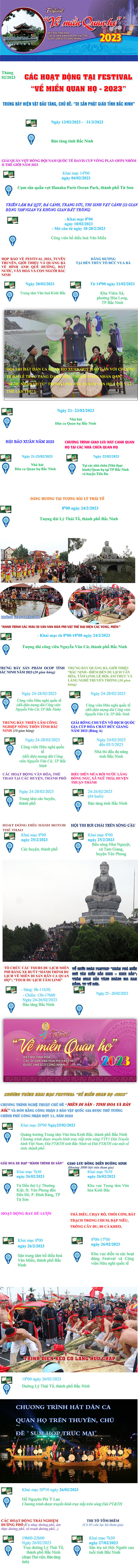 Festival “Về miền quan họ”- Kết nối tinh hoa các di sản văn hóa phi vật thể