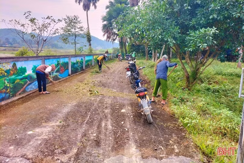 Sôi nổi ra quân xây dựng nông thôn mới, đô thị văn minh ở Vũ Quang