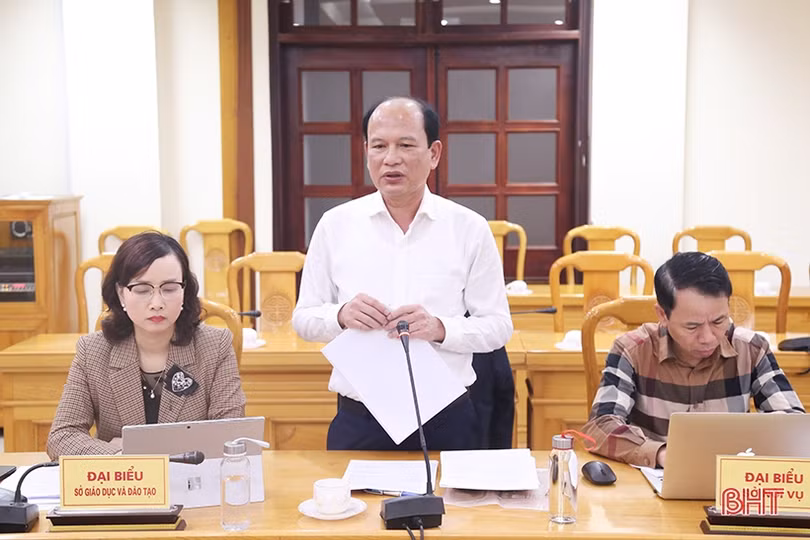 Giám sát việc đổi mới chương trình, sách giáo khoa giáo dục phổ thông tại Hà Tĩnh