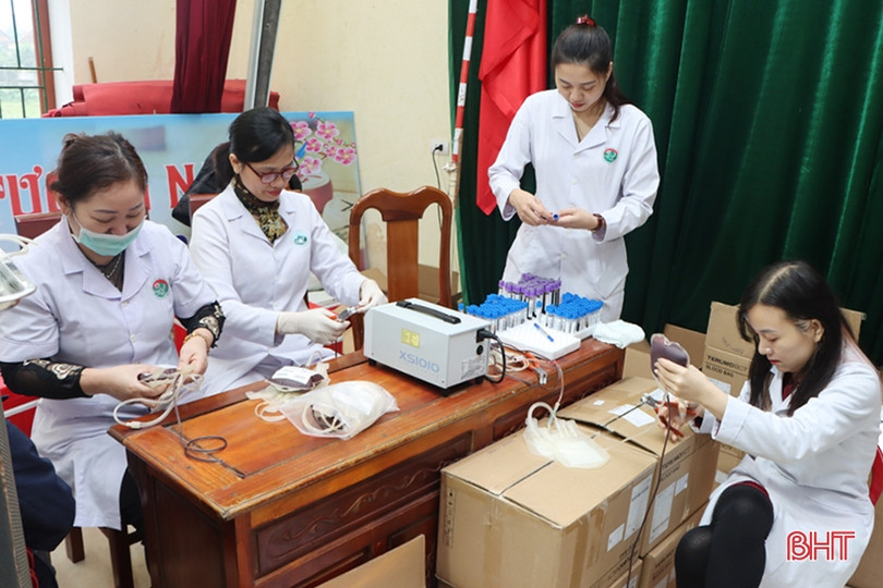 Cẩm Xuyên thu về 355 đơn vị máu trong ngày hội hiến máu tình nguyện