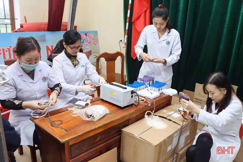 Cẩm Xuyên thu về 355 đơn vị máu trong ngày hội hiến máu tình nguyện