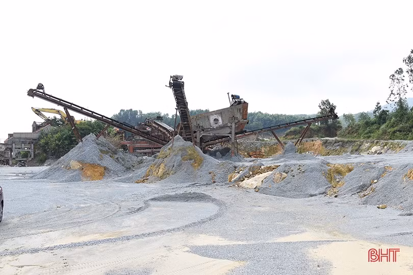 Truy thu hơn 28 tỷ tiền thuế, phí khai thác khoáng sản trên địa bàn Hà Tĩnh