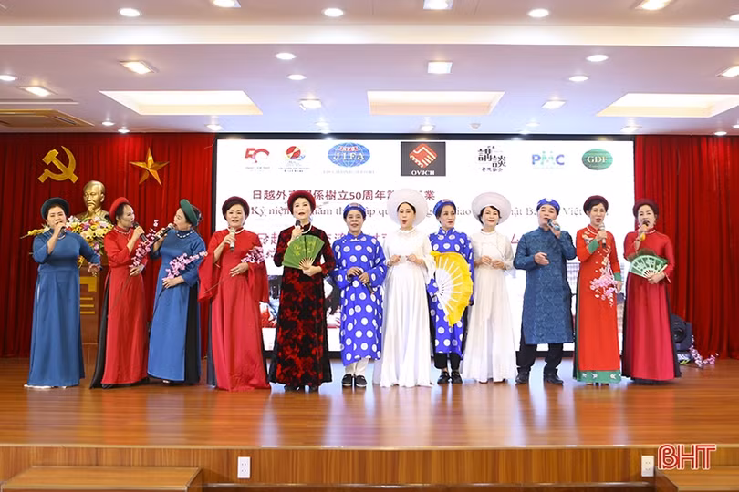 120 học sinh, sinh viên Hà Tĩnh tham gia giao lưu văn hóa Việt - Nhật