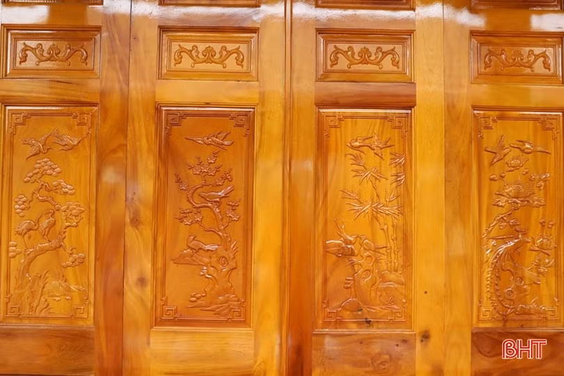 Rời phố về quê, U40 nổi danh với nghề mộc gia truyền