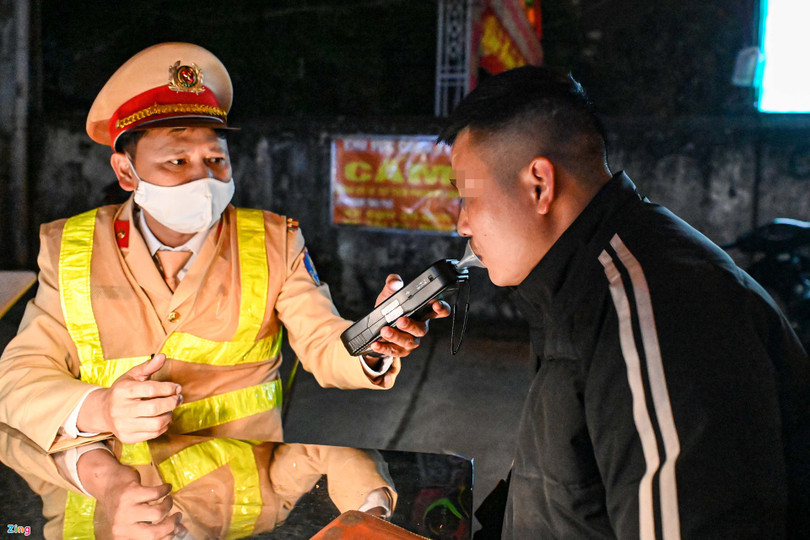 Cục CSGT trực tiếp kiểm tra nồng độ cồn ở 30 tỉnh, thành phố