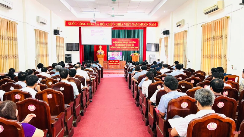 Hà Tĩnh: Chú trọng giám sát chuyên đề để nâng cao hiệu quả công tác kiểm tra, giám sát
