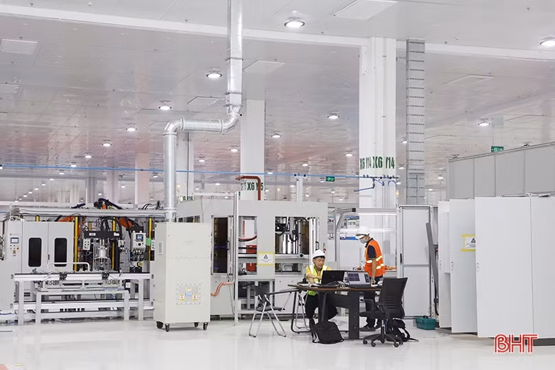 Nhà máy sản xuất Pin VinES dự kiến vận hành thử vào tháng 3/2023