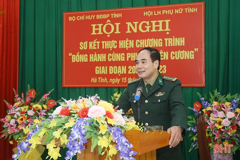 Triển khai sáng tạo, hiệu quả chương trình “Đồng hành cùng phụ nữ biên cương” tại Hà Tĩnh