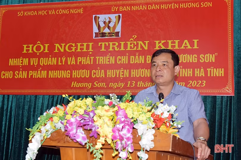 Phát triển chỉ dẫn địa lý cho nhung hươu Hương Sơn