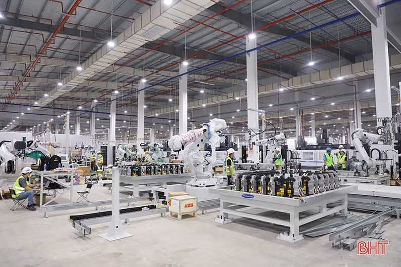 Nhà máy sản xuất Pin VinES dự kiến vận hành thử vào tháng 3/2023