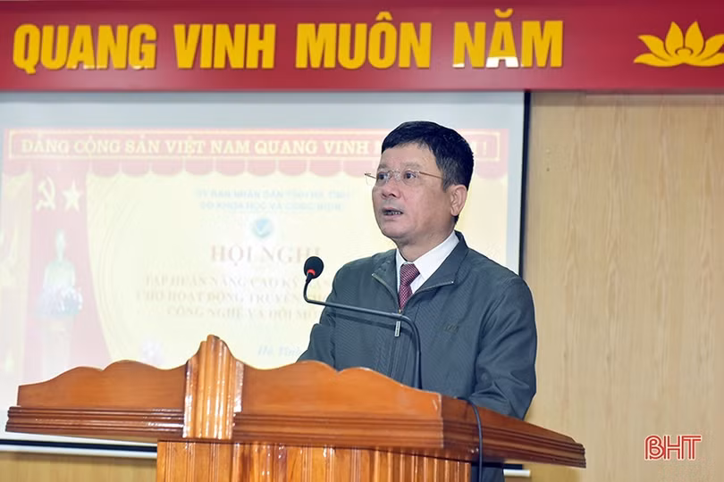 Cập nhật kết quả hoạt động khoa học và công nghệ Hà Tĩnh trên nền tảng số