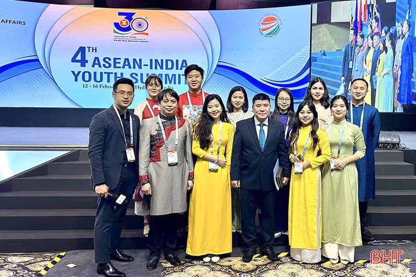 Nữ Thượng úy Công an Hà Tĩnh dự Hội nghị thanh niên ASEAN - Ấn Độ