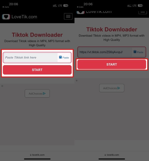 Tải và cài đặt ứng dụng SnapTik từ cửa hàng ứng dụng