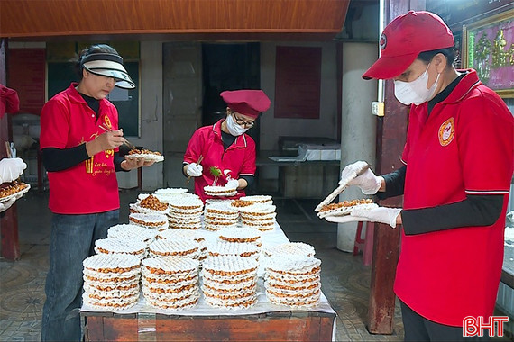 Cơ sở OCOP Hà Tĩnh tăng tốc sản xuất, sẵn sàng cung ứng hàng dịp Tết