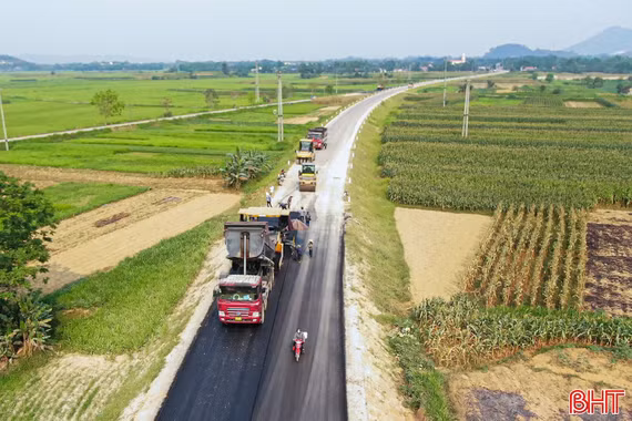 "Lỡ hẹn" 1 lần, dự án nâng cấp, mở rộng quốc lộ 8C có về đích trước tháng 6?