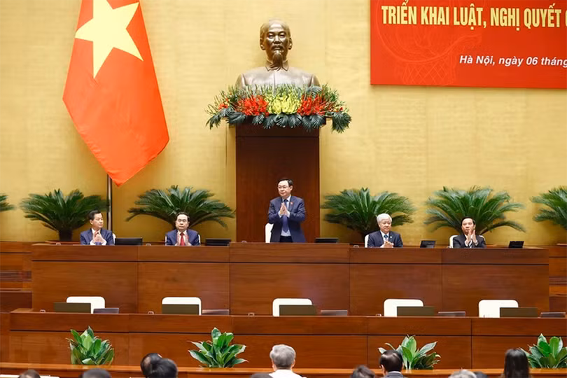 Tổ chức hội nghị toàn quốc lần thứ 2 triển khai luật, nghị quyết của Quốc hội