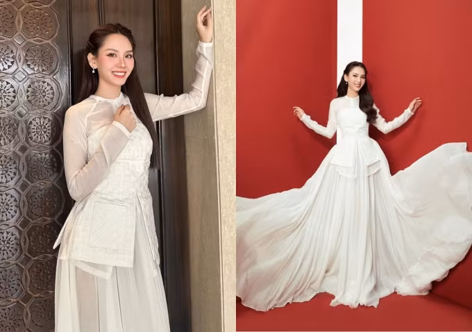 Phong cách thanh lịch của Mai Phương ở chặng đầu Miss World
