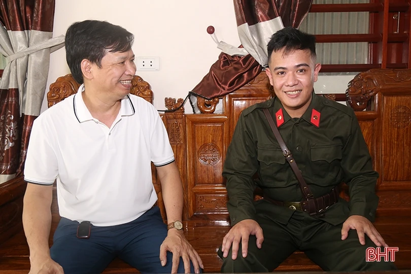 Thanh niên Hà Tĩnh sẵn sàng lên đường thực hiện nghĩa vụ CAND
