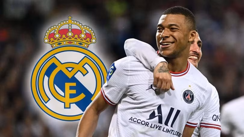 Số áo của Mbappe tại Real Madrid