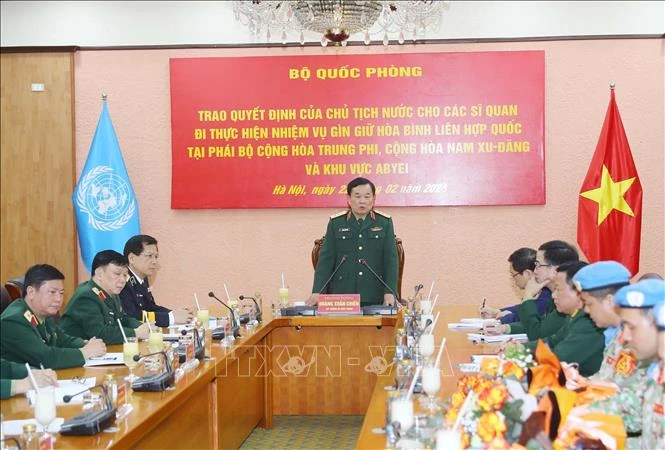 Việt Nam cử thêm 4 sĩ quan tham gia gìn giữ hòa bình Liên hợp quốc