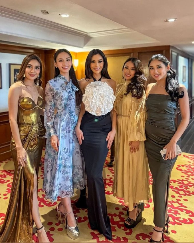 Phong cách thanh lịch của Mai Phương ở chặng đầu Miss World
