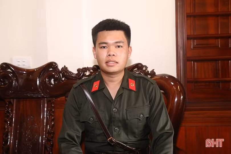Thanh niên Hà Tĩnh sẵn sàng lên đường thực hiện nghĩa vụ CAND