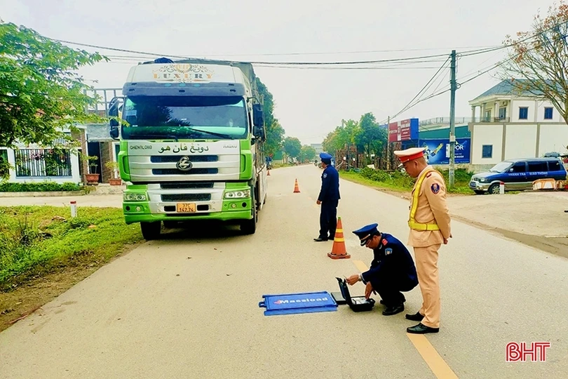 Ngăn chặn nguy cơ tái diễn tình trạng xe quá khổ, quá tải ở Hà Tĩnh