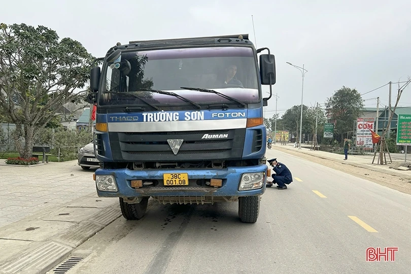 Ngăn chặn nguy cơ tái diễn tình trạng xe quá khổ, quá tải ở Hà Tĩnh