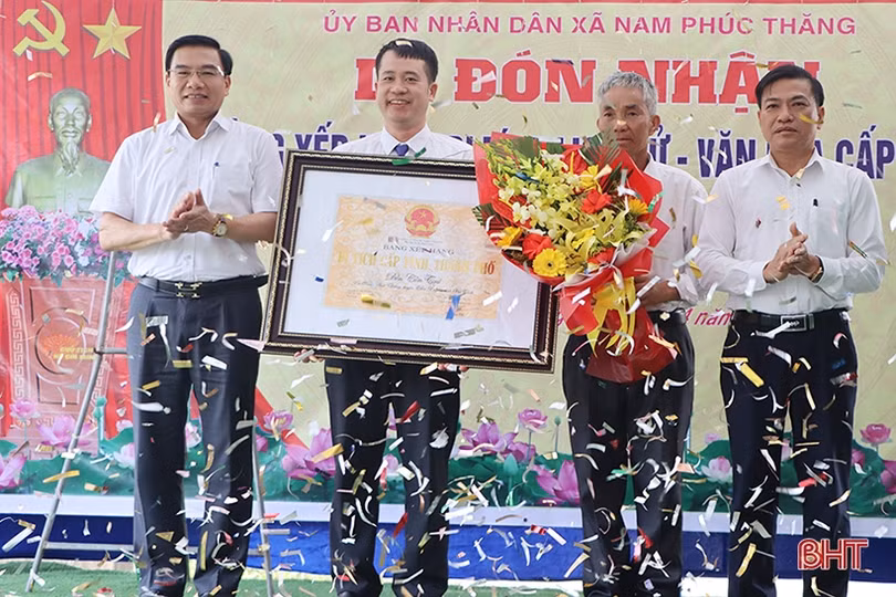 Đền Cồn Trú đón nhận bằng di tích lịch sử - văn hóa cấp tỉnh