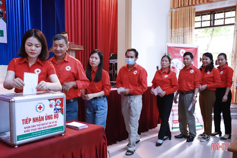 Hà Tĩnh quyên góp gần 630 triệu đồng ủng hộ người dân Thổ Nhĩ Kỳ và Syria