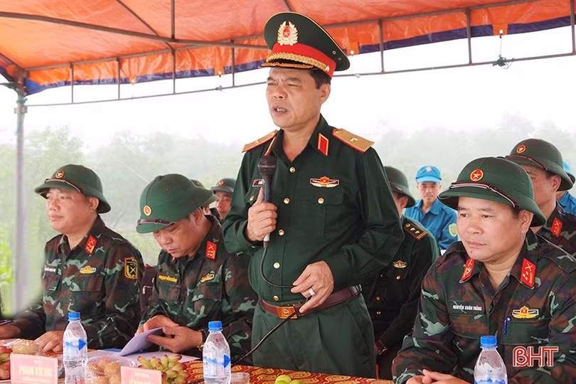 Bộ Tư lệnh Quân khu 4 khảo sát địa điểm tổ chức thực binh diễn tập khu vực phòng thủ tỉnh Hà Tĩnh năm 2023