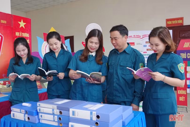 Chỉ huy trưởng quân sự xã giỏi chuyên môn, hăng say xây dựng nông thôn mới