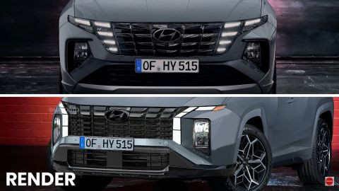 Xem trước thiết kế của Hyundai Tucson 2024 phiên bản nâng cấp