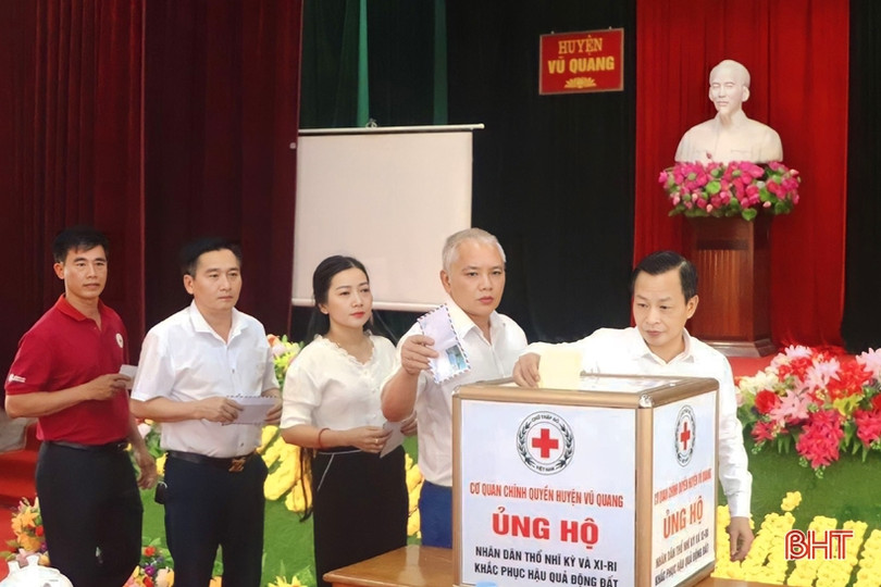 Vũ Quang quyên góp gần 100 triệu đồng ủng hộ người dân Thổ Nhĩ Kỳ và Syria khắc phục hậu quả động đất