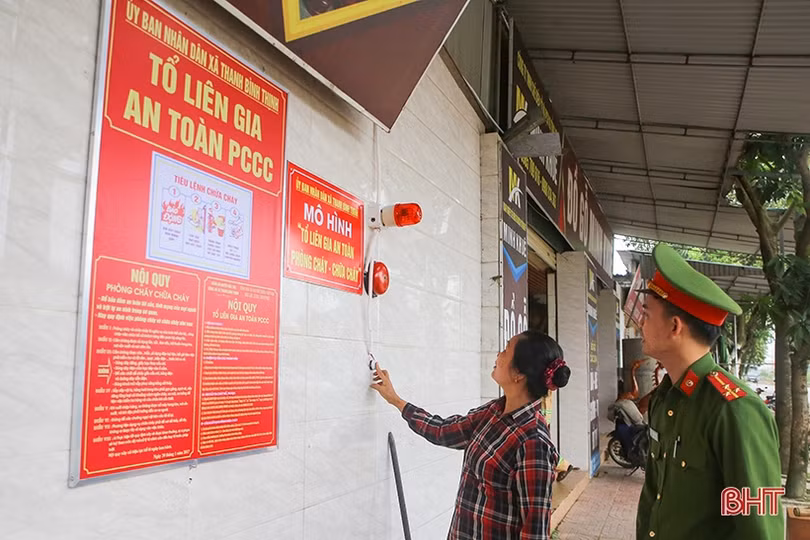 Liên kết phòng cháy, chữa cháy tại chỗ, người dân làng mộc Hà Tĩnh yên tâm sản xuất