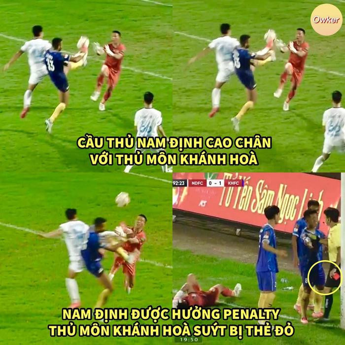 Trọng tài V.League bẻ còi tạo ra tình huống “độc lạ” chưa từng có