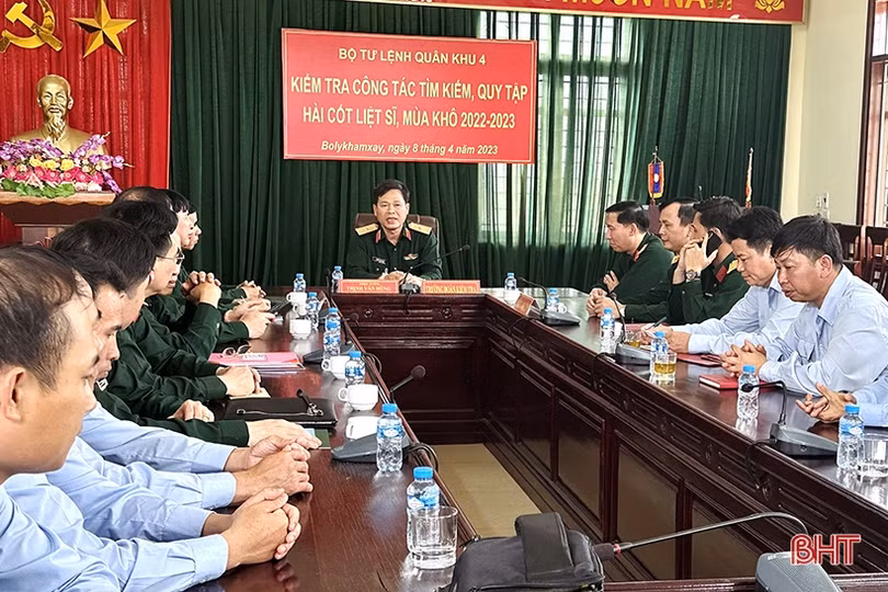 Nỗ lực tìm kiếm hài cốt liệt sĩ trên đất Lào