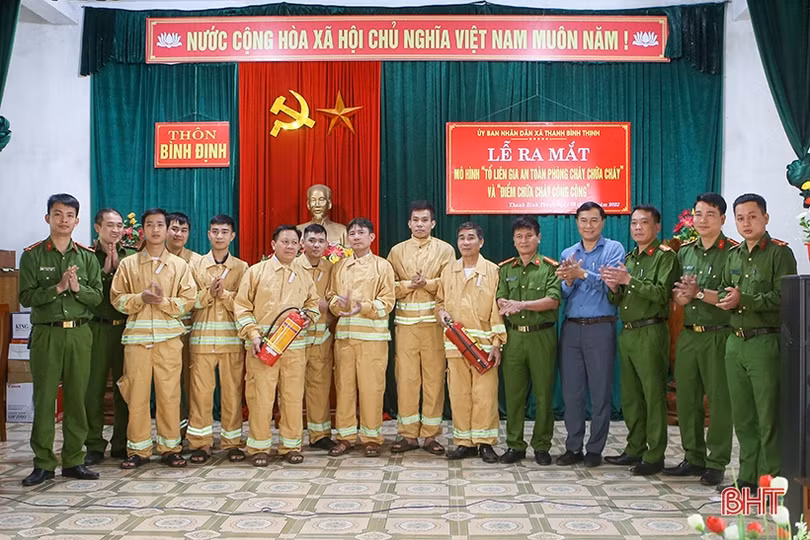 Liên kết phòng cháy, chữa cháy tại chỗ, người dân làng mộc Hà Tĩnh yên tâm sản xuất