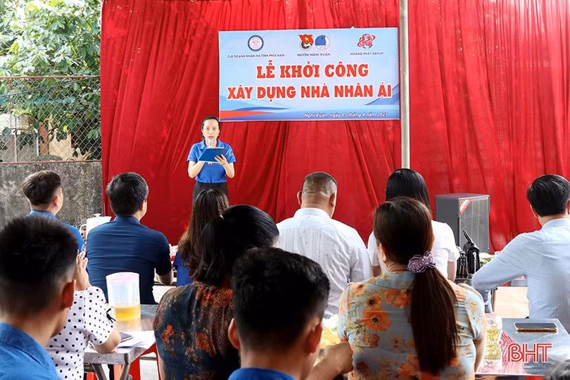 Hỗ trợ xây nhà ở cho 2 hoàn cảnh khó khăn tại Nghi Xuân